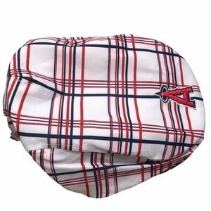 NWOT - ANGELS Plaid Baseball Newsboy Style Cap Hat
